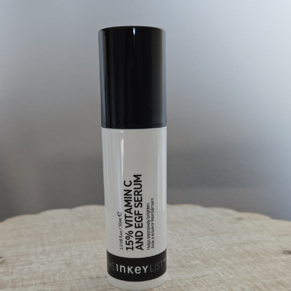 INKEY Vitamin C and EGF Serum - Black and White